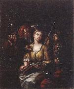 Matthys Naiveu The procuress Spain oil painting artist
